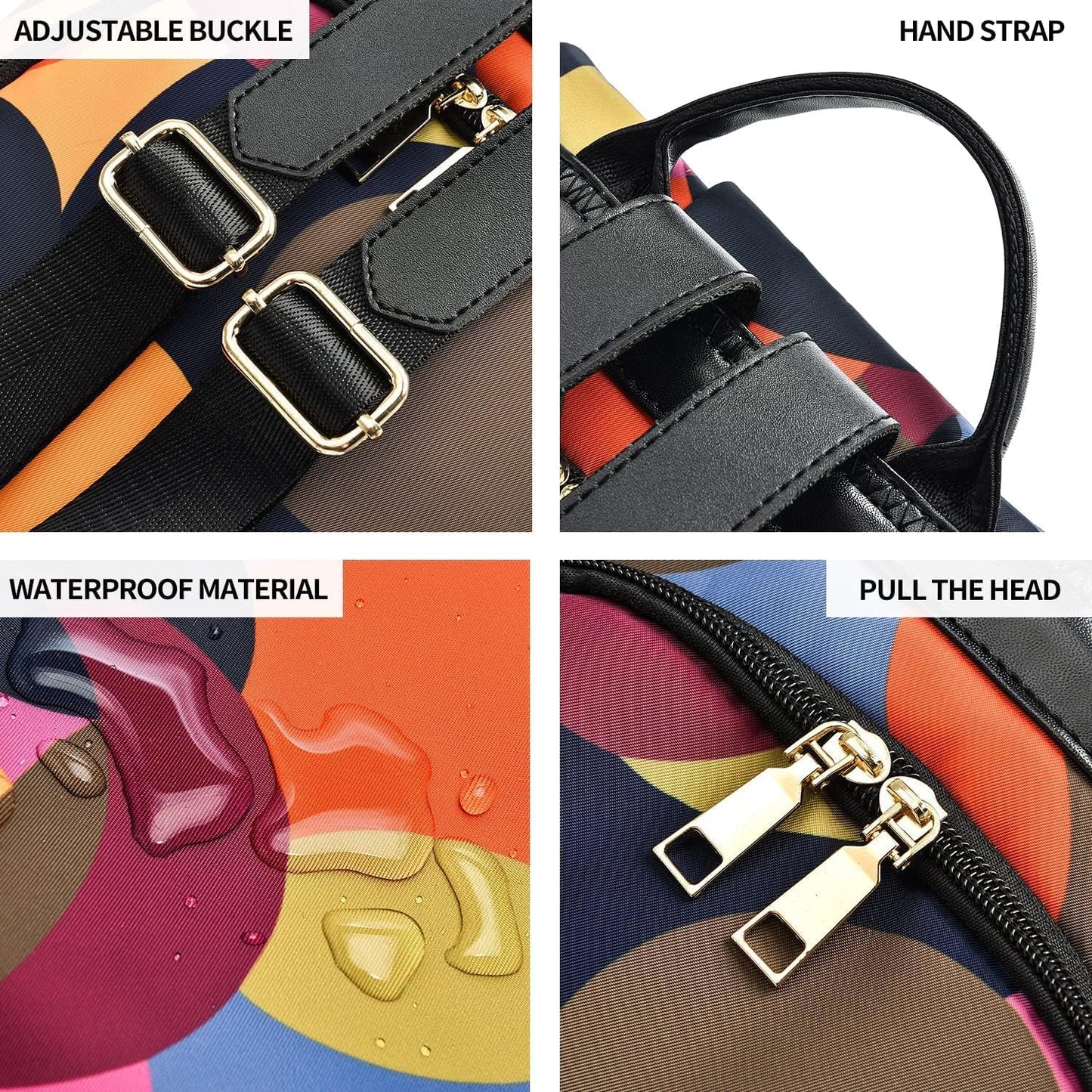 Shepretty Women's Rucksack Anti Theft Shoulder Bag Backpacks