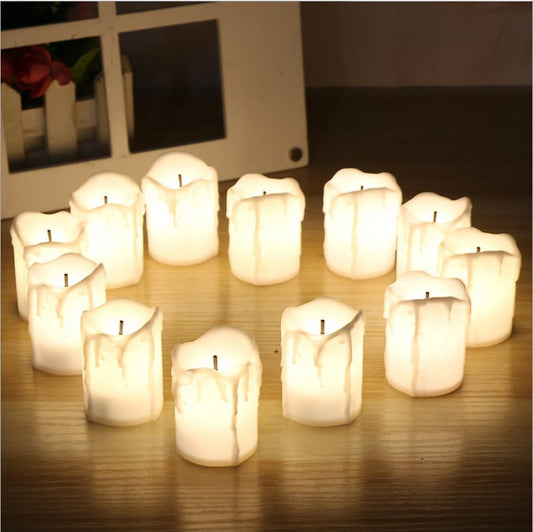 LED Electronic Candle Tears Candle (12 Pack)