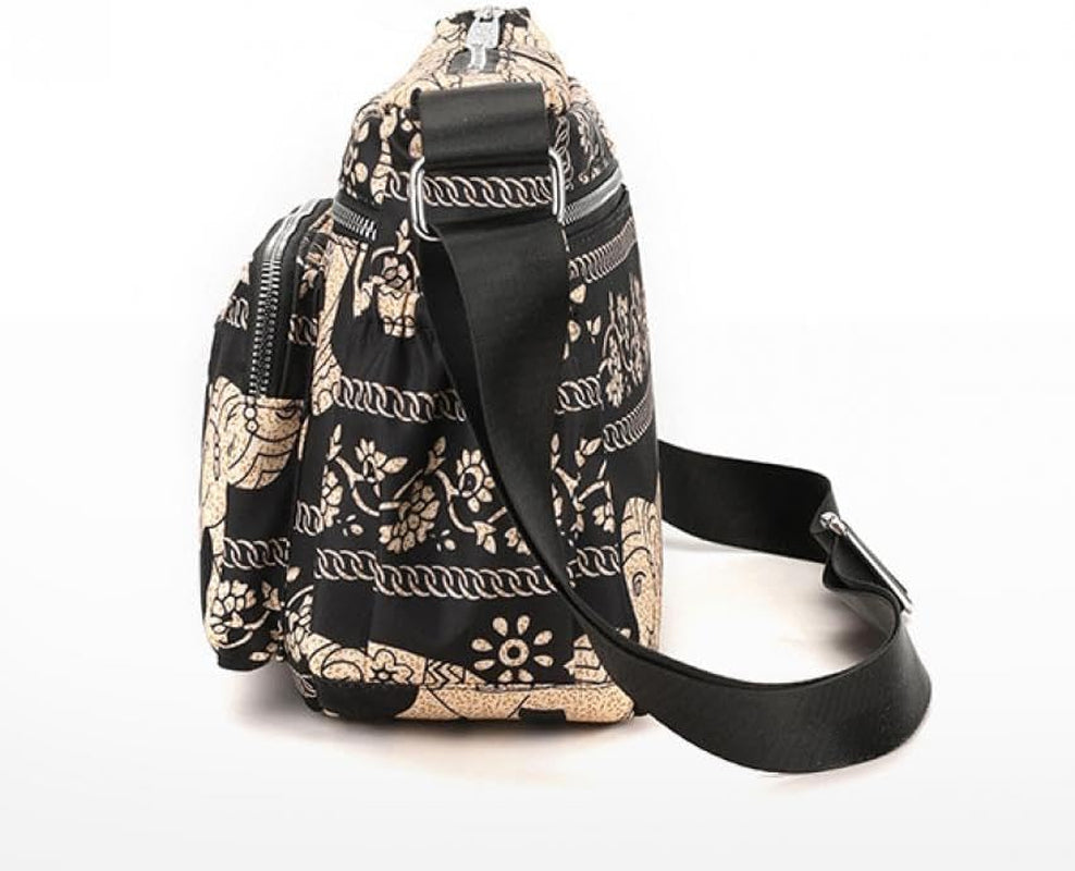 Women's Multi Pocket Waterproof Crossbody Shoulder Bag Messenger Bag