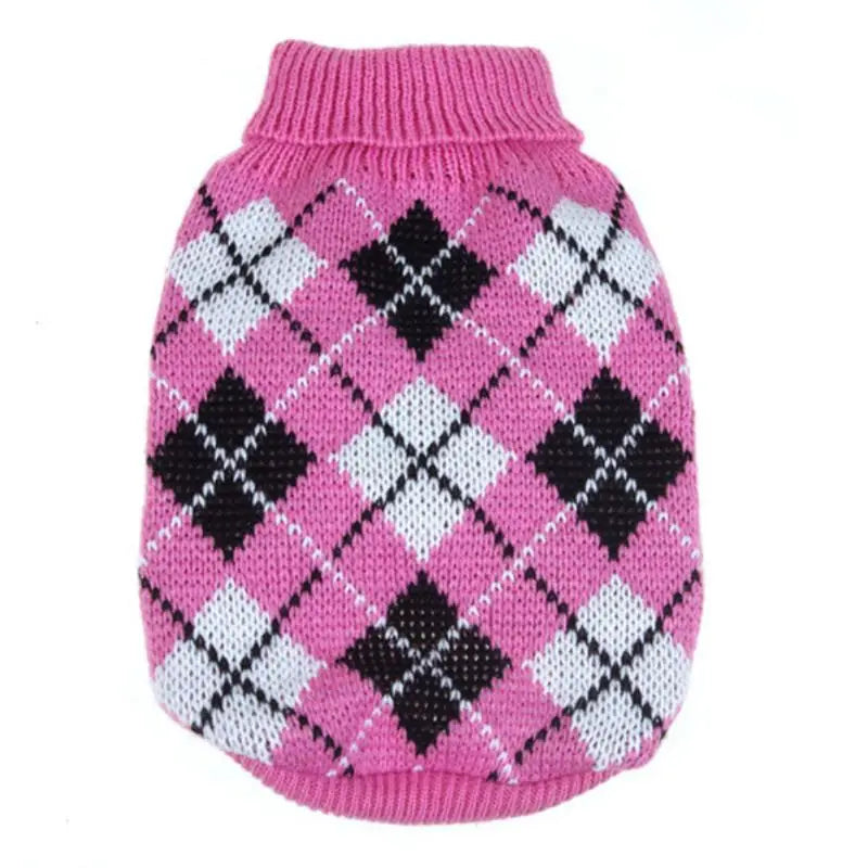 Winter Dog Sweater – Knitted Pet Jumper for Small & Medium Dogs
