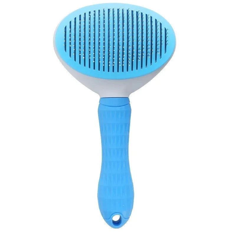 Self-Cleaning Pet Grooming Brush – Hair Remover Comb for Dogs & Cats