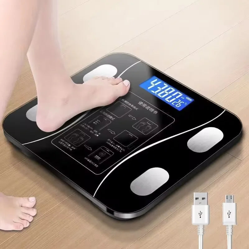 Smart Bluetooth Body Fat & Weight Loss Scale – Precision Electronic Scale for Mobile