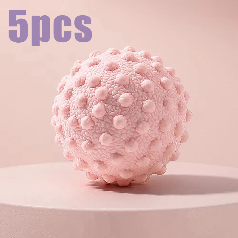 Fascia Ball – Raised Point Massage Ball for Yoga, Posture, Waist, Back & Foot Relief