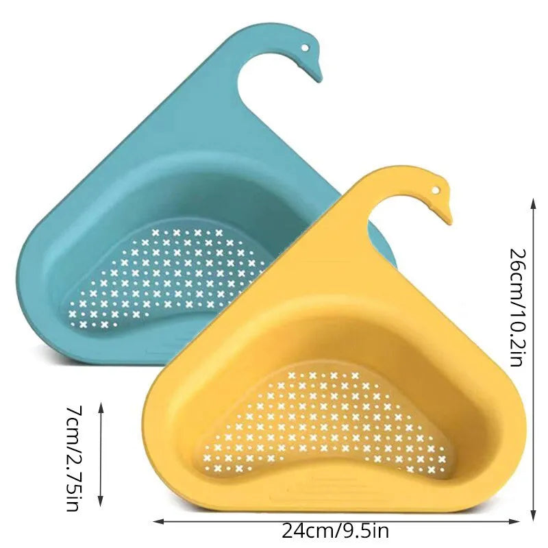 Swan Drain Basket Kitchen Sink Strainer Filter