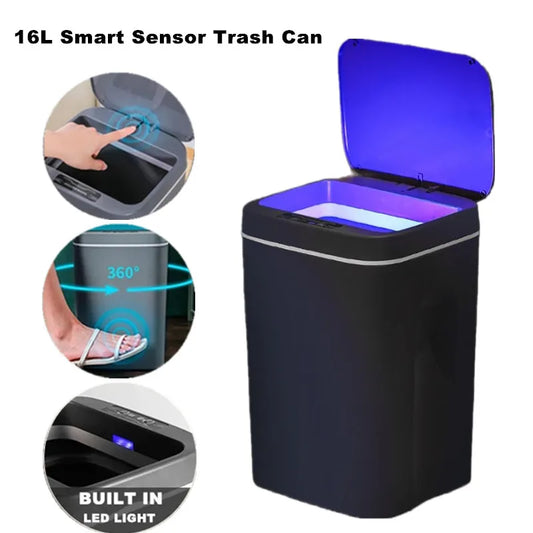 16L Electric Touchless Smart Bin