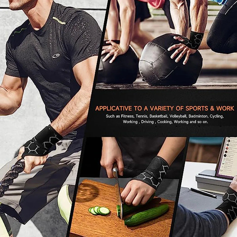 Adjustable Compression Wrist Brace for Versatile Support