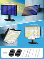 106 LED Solar Outdoor Light