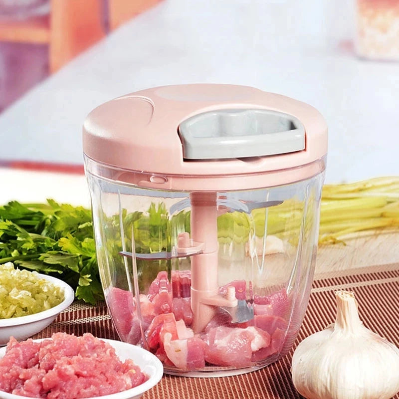 500/900ML Manual Garlic / Vegetable Chopper