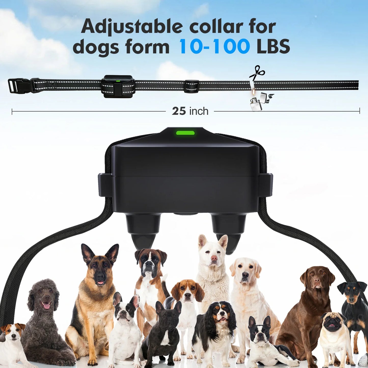 1000FT Pet Dog Training Collar