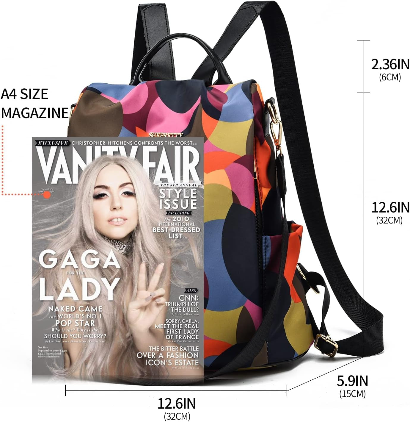 Shepretty Women's Rucksack Anti Theft Shoulder Bag Backpacks