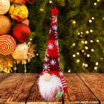 Desktop Children's Festive Christmas theme Decoration Doll Candy Jar Lid