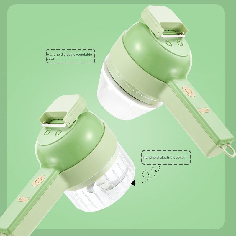 4-in-1 Portable Handheld Multifunctional Electric Food Processor - Haraps.com