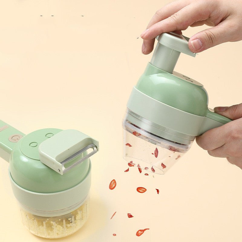 4-in-1 Portable Handheld Multifunctional Electric Food Processor - Haraps.com