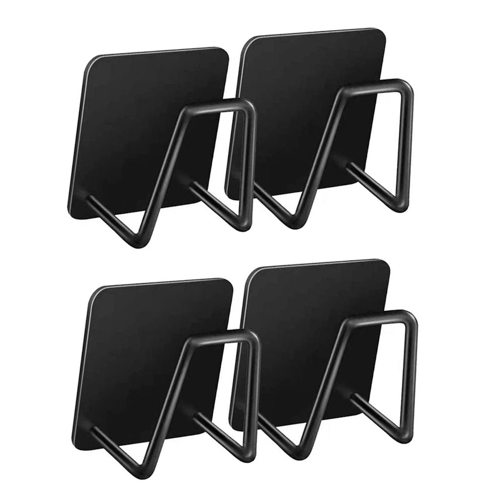 Stick-On Adhesive Stainless Steel Kitchen Sink Sponge Strainer