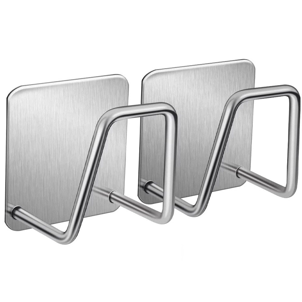 Stick-On Adhesive Stainless Steel Kitchen Sink Sponge Strainer