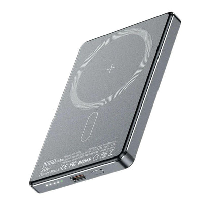 Astko Magnetic Wireless Power Bank 5000mAh Slim 20W by Astko