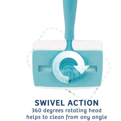 Retractable Cleaning Brush with Stainless Steel Handle