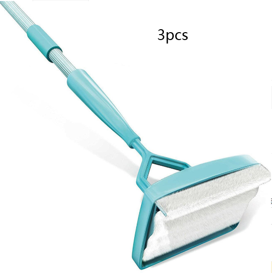 Retractable Cleaning Brush with Stainless Steel Handle