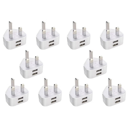 USB Adapter with 3 Pin UK Plug