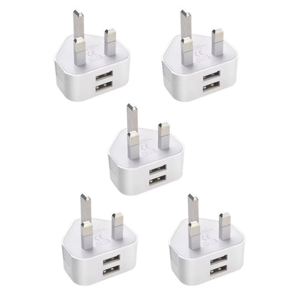 USB Adapter with 3 Pin UK Plug