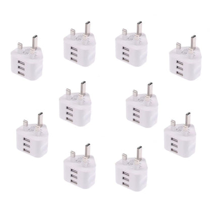 USB Adapter with 3 Pin UK Plug