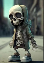 Trendy Zombie - Skeleton Figurines Halloween Decorative Ornament