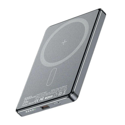 Astko Magnetic Wireless Power Bank 5000mAh Slim 20W by Astko