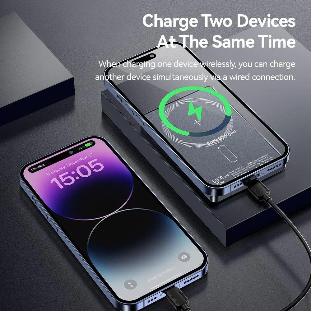 Astko Magnetic Wireless Power Bank 5000mAh Slim 20W by Astko