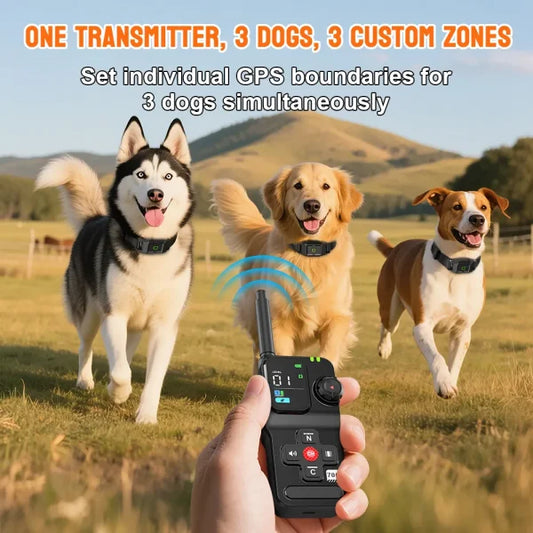 Astko F700 GPS 3-in-1 Wireless Dog Fence – Intelligent Protection for Active Dogs