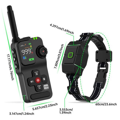 Astko F700 PLUS 3-in-1 Wireless GPS Dog Containment and Training System