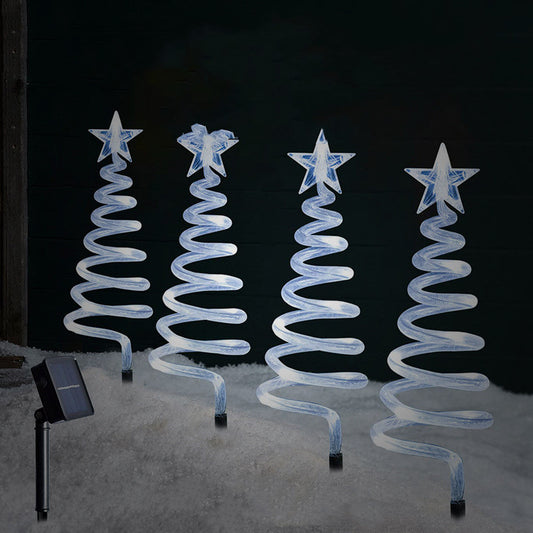 LED Christmas Tree Art Gallery Layout Landscape Light