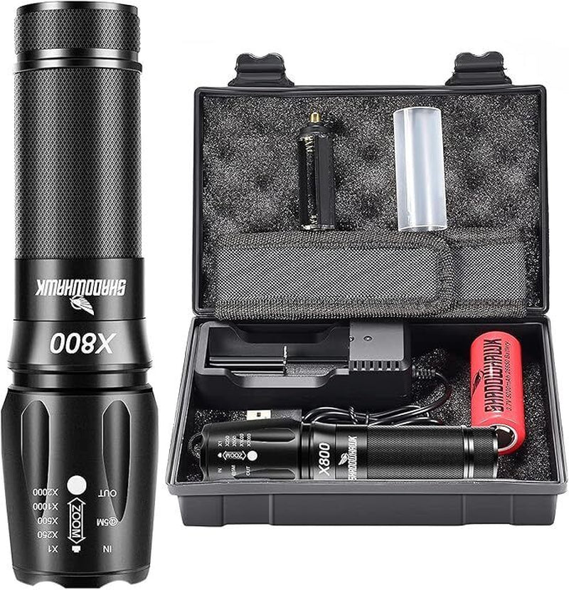 Shadowhawk X800 2500 Lumens Torches Super Bright Led Torch