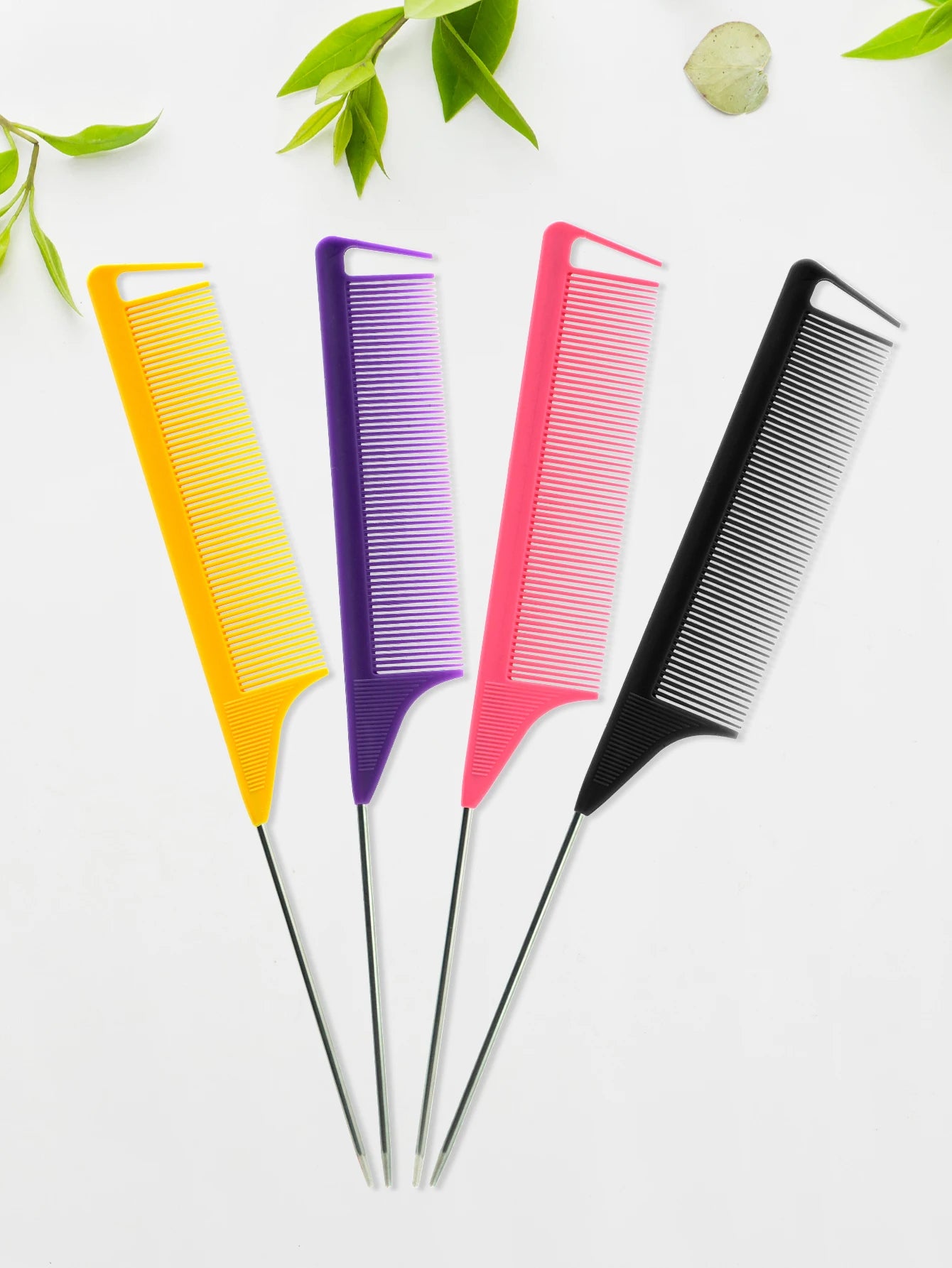 Pro Fine Tooth Rat Tail Comb/Set