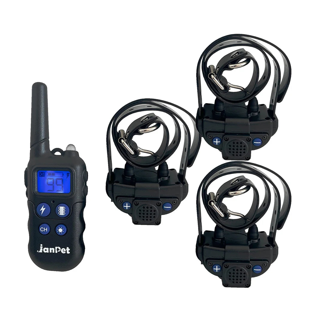 2000m Remote Training Collar with Walkie-Talkie Function