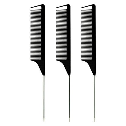 Pro Fine Tooth Rat Tail Comb/Set