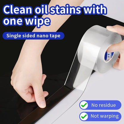 Premium Reusable Adhesive Single-Sided Nano Tape