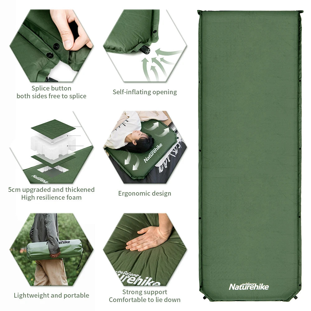 Self-Inflating Camping Bed Mattress 