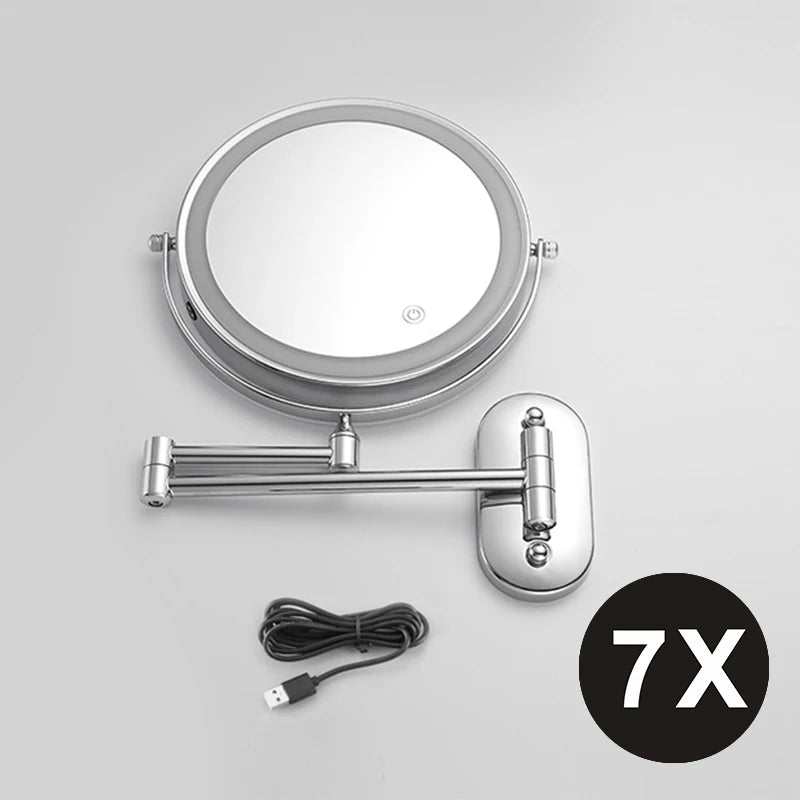 8 Inch Double-Sided LED Makeup Mirror