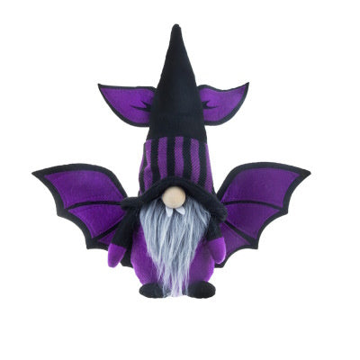Halloween Bat Vampire Faceless Old Man Gnome