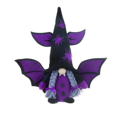 Halloween Bat Vampire Faceless Old Man Gnome