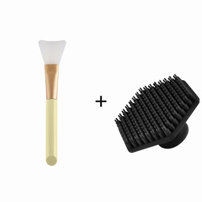 Silicone Face Mask Brush & Scrubber Combo Deal by Haraps Care