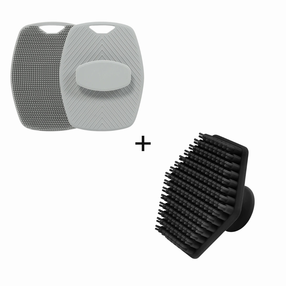 Silicone Face & Body Scrubber Skincare Bundle by Haraps Care