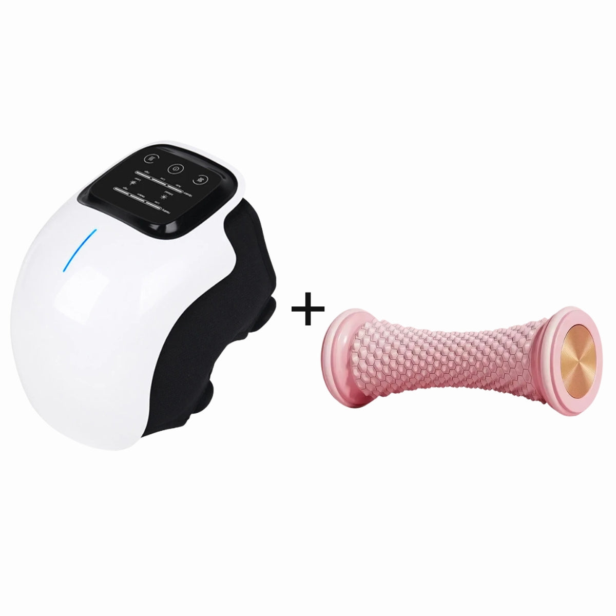 Smart Knee Massager & Foot Massage Roller Recovery Bundle