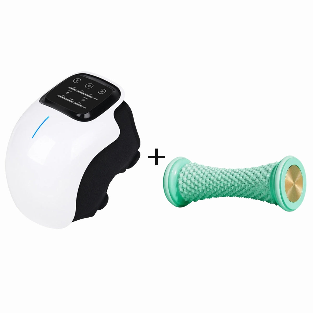 Smart Knee Massager & Foot Massage Roller Recovery Bundle