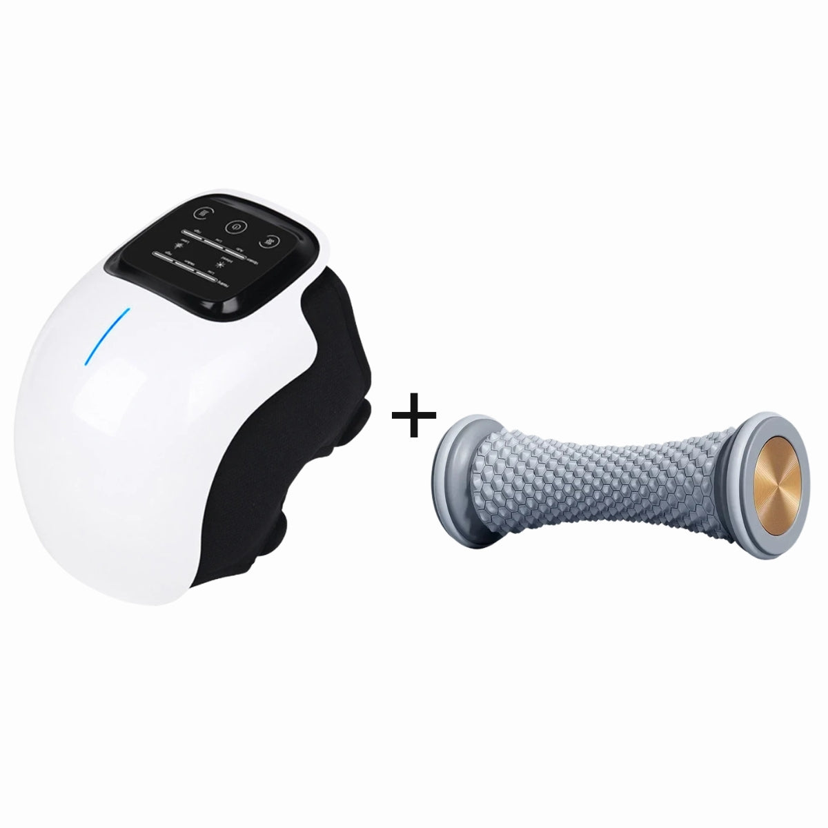 Smart Knee Massager & Foot Massage Roller Recovery Bundle