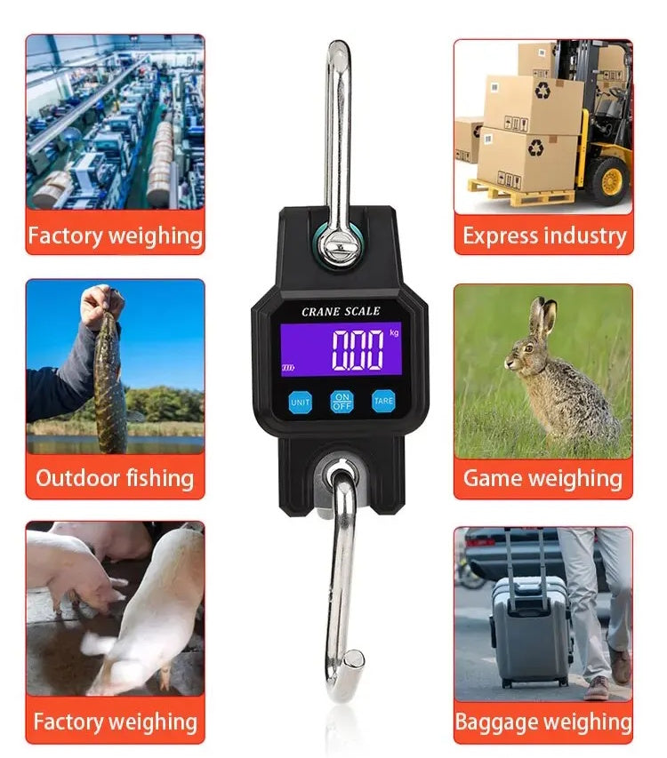 Portable Electronic Hook Scale