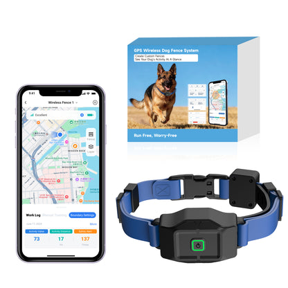 ASTKO F860 GPS Outdoor Wireless Dog Fence (App‑Based Smart Boundary System with Health Monitoring)