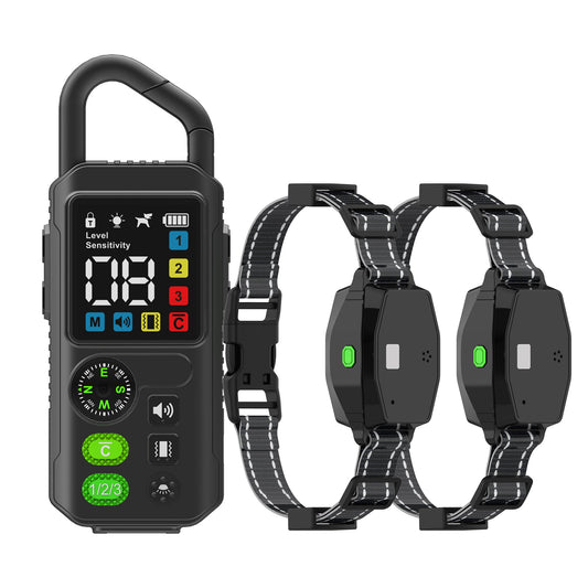 Astko T810 Remote Dog Training Collar 3-in-1 Behaviour Control with Anti-Bark and LED Lights