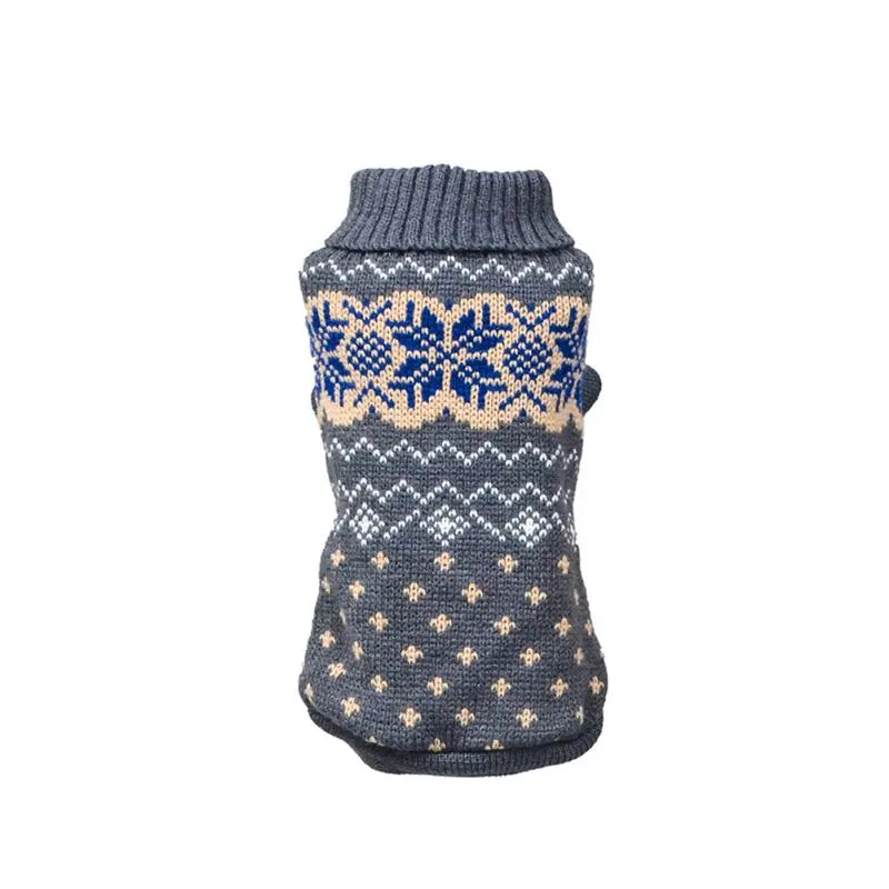Winter Dog Sweater – Knitted Pet Jumper for Small & Medium Dogs