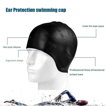 High Elastic Silicone Swimming Cap